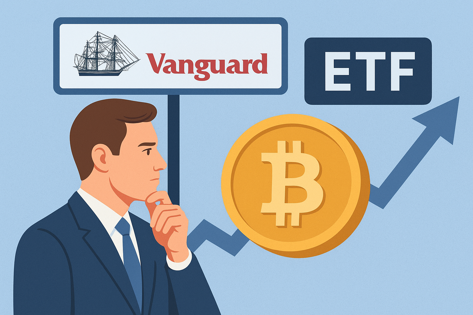 Vanguard рассматривает возможность добавления криптовалютных ETF на свою платформу